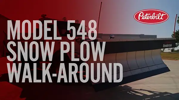 Peterbilt's Model 548 Snow Plow Walk-Around